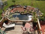 View of deck and ponds from roof.JPG