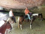 Don and Patti in Whiskey cave.JPG