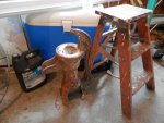 2 ft step ladder $1 hand pump $7.50 wood stripper $1.JPG