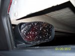 Side view mirror under trailer frame.JPG