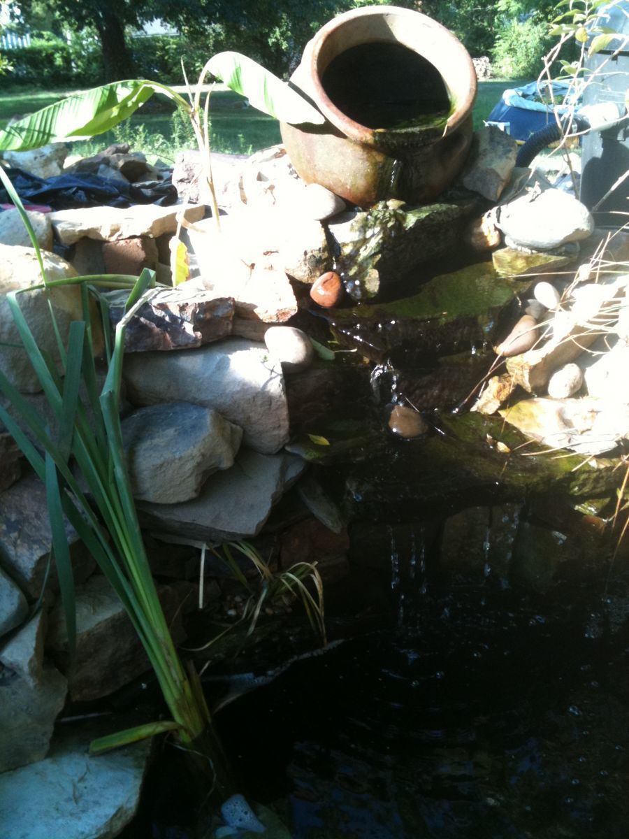 2nd pond in progress